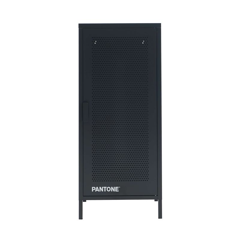 Caisson de bureau PANTONE métal gris anthracite h105cm