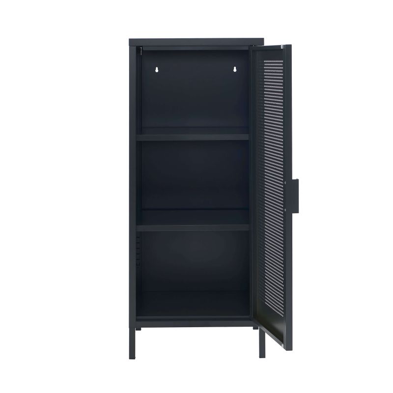 Caisson de bureau PANTONE métal gris anthracite h105cm