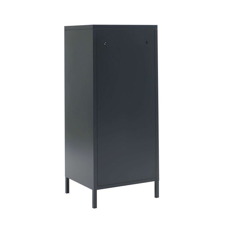 Caisson de bureau PANTONE métal gris anthracite h105cm