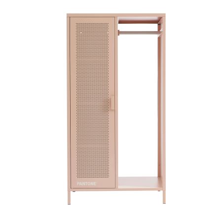 Vestiaire PANTONE métal rose blush avec penderie h145cm