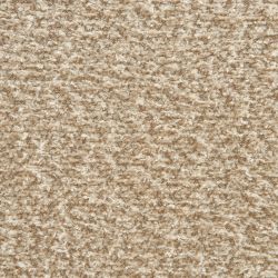 Ensemble repas table SAMOA 180 cm et lot de 6 chaises NOA tissu bouclette beige