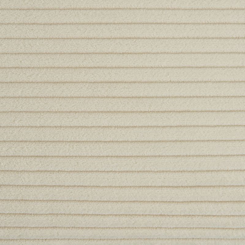 Canapé droit convertible CIBOLA 3 places velours côtelé beige