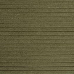 Canapé droit convertible CIBOLA 3 places velours côtelé vert