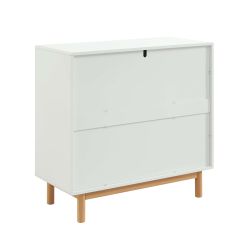 Commode enfant ROME blanc 3 tiroirs 90cm