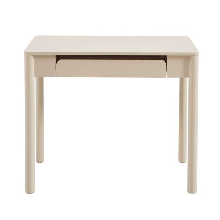 Bureau enfant CELIA beige 1 tiroir 90cm