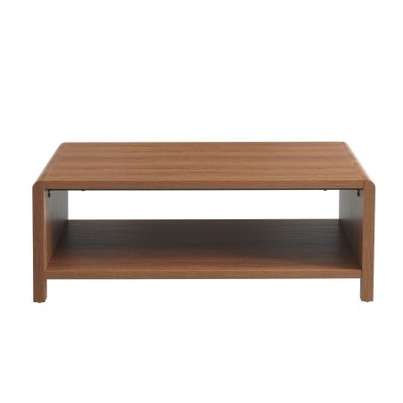 Table basse UTICA effet noyer