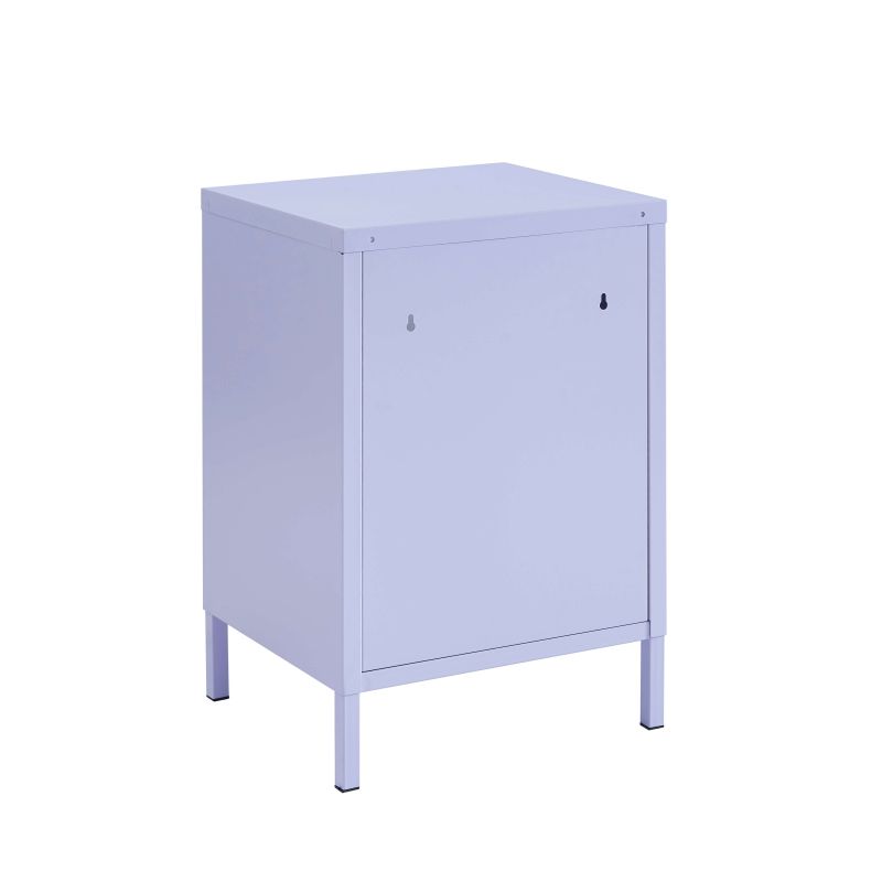 Table de chevet PANTONEmétal lilas 40cm
