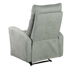 Fauteuil relax manuel ANTARES 1 place tissu vert