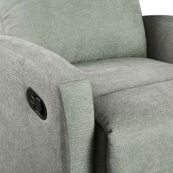 Fauteuil relax manuel ANTARES 1 place tissu vert