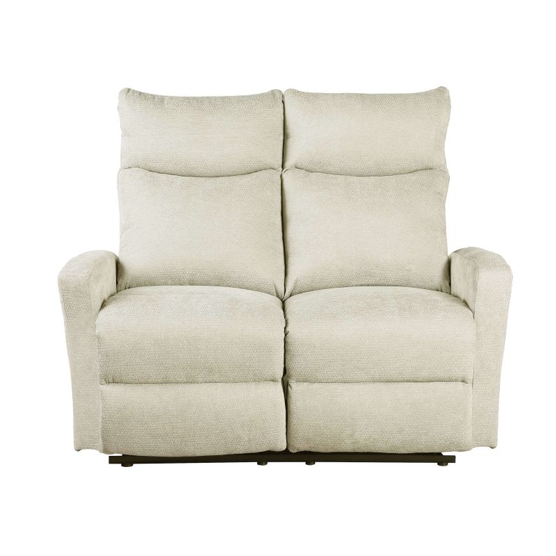 Canapé relax manuel ANTARES 2 places tissu beige