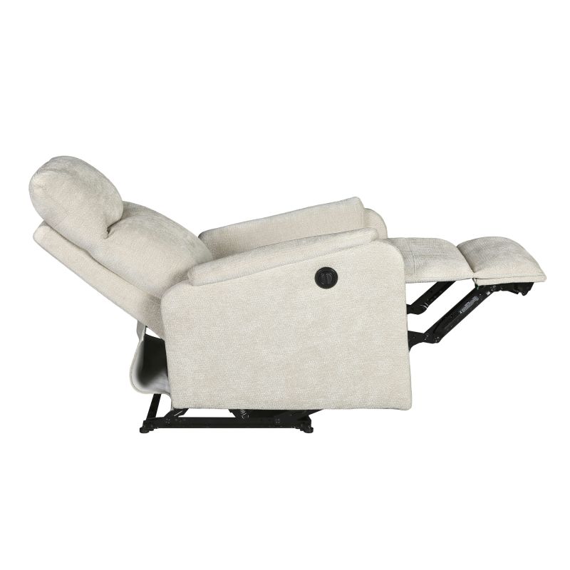 Fauteuil relax électrique ARGOLI 1 place tissu beige