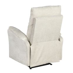 Fauteuil relax électrique ARGOLI 1 place tissu beige