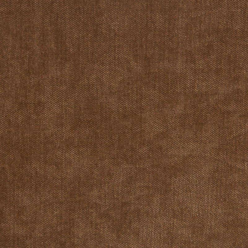 Lit coffre IVY 160x200 tissu marron sommier inclus