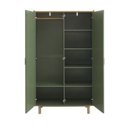 Armoire enfant AURA vert 2 portes