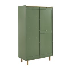 Armoire enfant AURA vert 2 portes