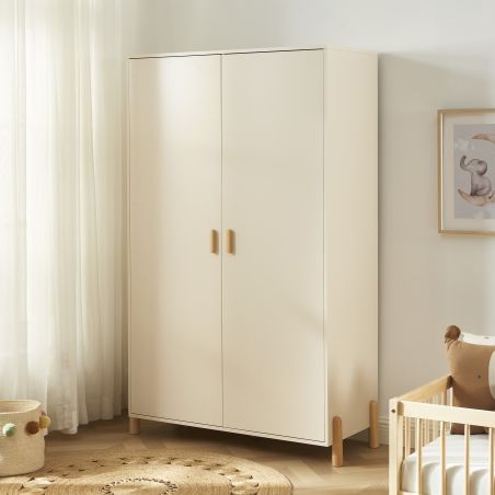 Armoire enfant ILIO beige 2 portes