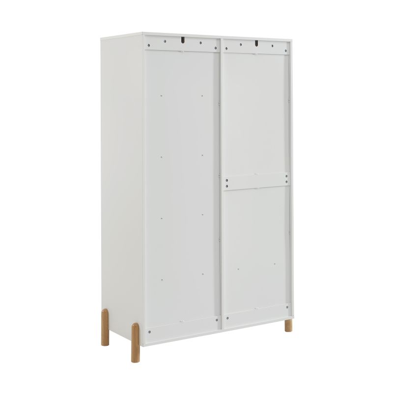 Armoire enfant ILIO blanc 2 portes