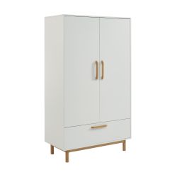 Armoire enfant ROME blanc 2 portes