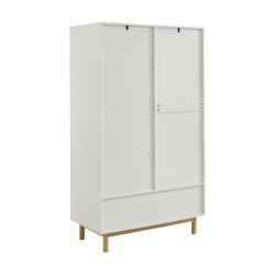 Armoire enfant ROME blanc 2 portes
