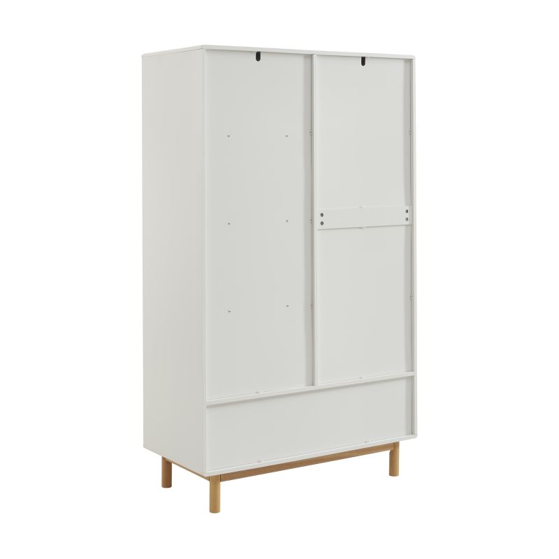 Armoire enfant ROME blanc 2 portes