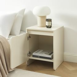 Table de chevet AKKA beige