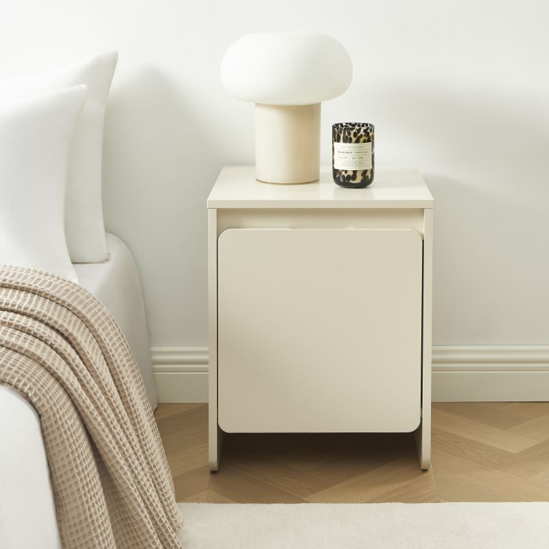 Table de chevet AKKA beige