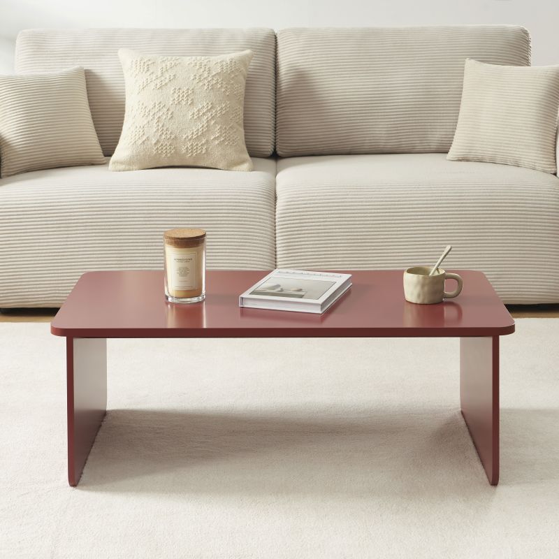 Table basse AKKA bordeaux h35