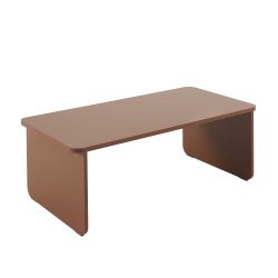 Table basse AKKA marron chocolat h35