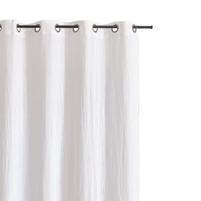 Rideau VISTA gaze de coton blanc 130x240cm