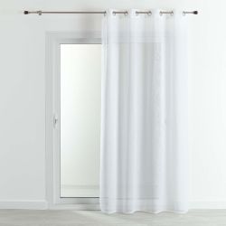 Voilage CIGAL polyester blanc 140x240cm