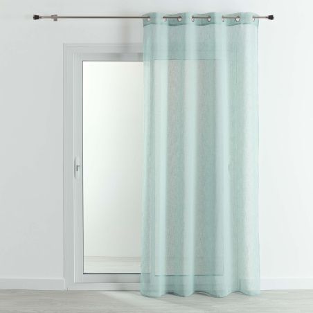 Voilage CIGAL polyester aqua 140x240cm