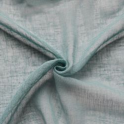 Voilage CIGAL polyester aqua 140x240cm
