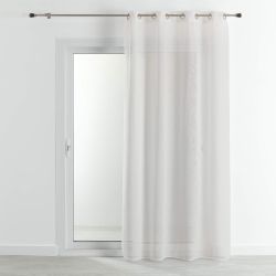 Voilage CIGAL polyester ivoire 140x240cm