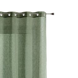 Voilage CIGAL polyester vert olive 140x240cm