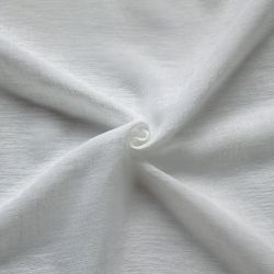 Store bateau MAKI polyester blanc 80x220cm