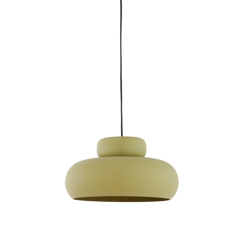 Suspension TOFF vert olive mat Ø39x20 cm