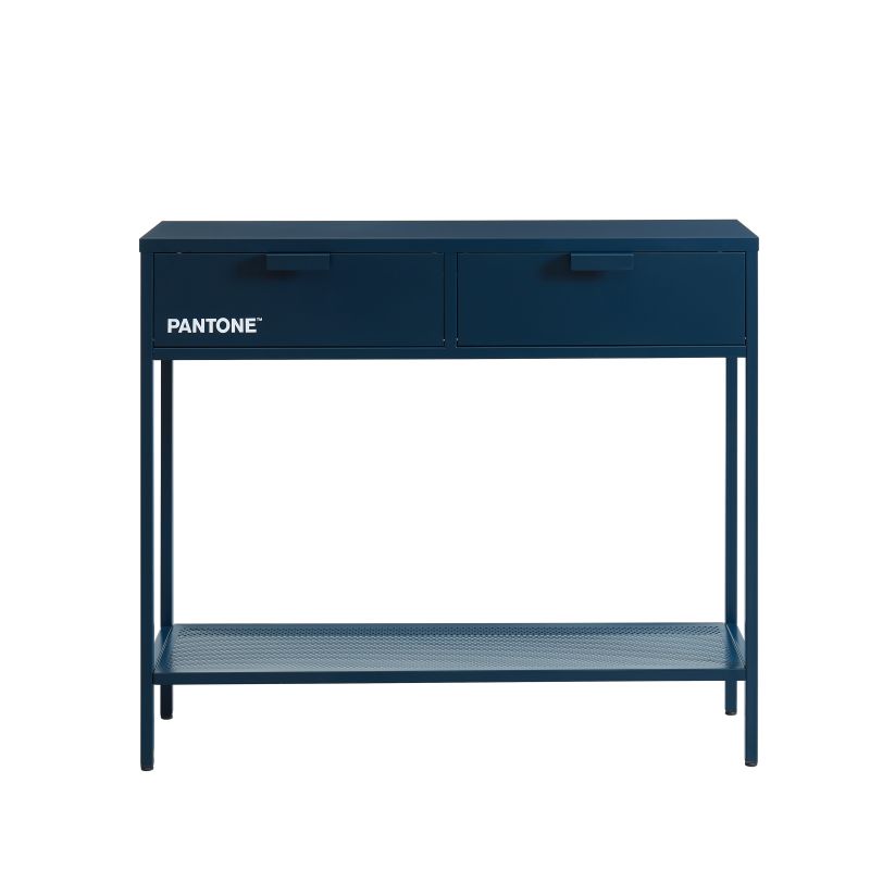 Console PANTONEmétal bleu nuit100cm