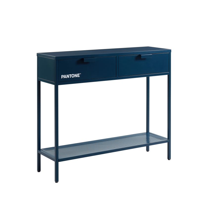 Console PANTONEmétal bleu nuit100cm
