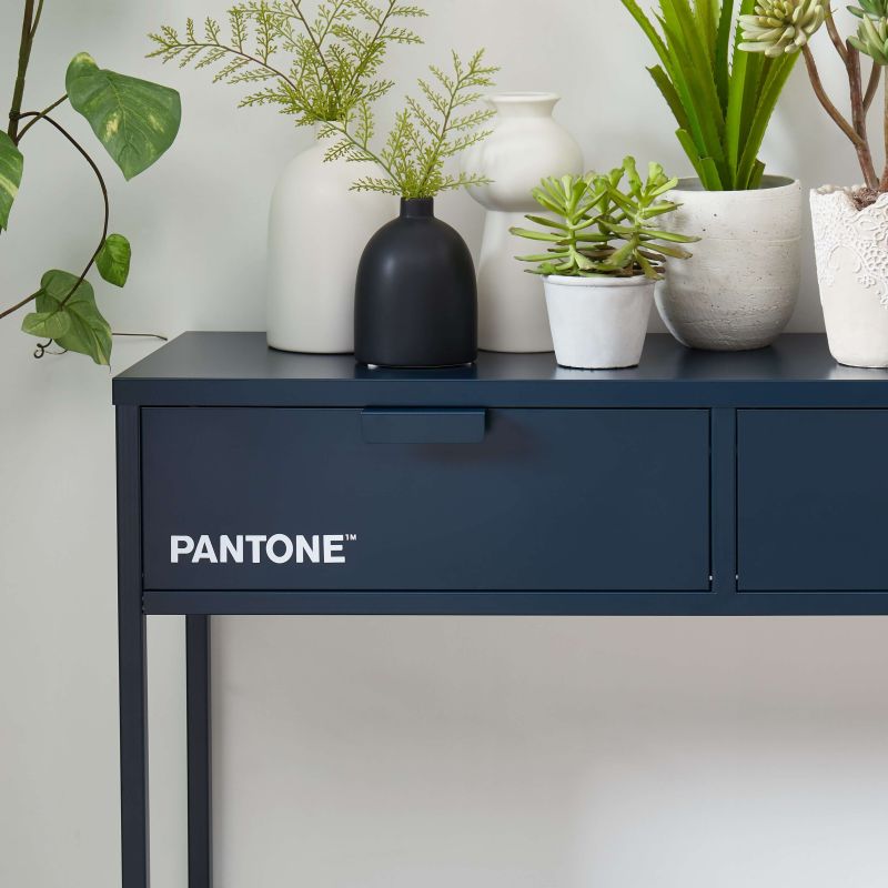 Console PANTONEmétal bleu nuit100cm