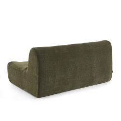 Banquette JANIS modulable 2 places velours vert