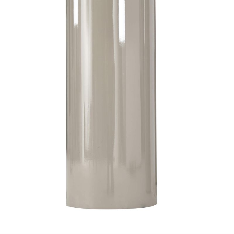 Table de séjour ronde NORI laquée brillante beige 120cm