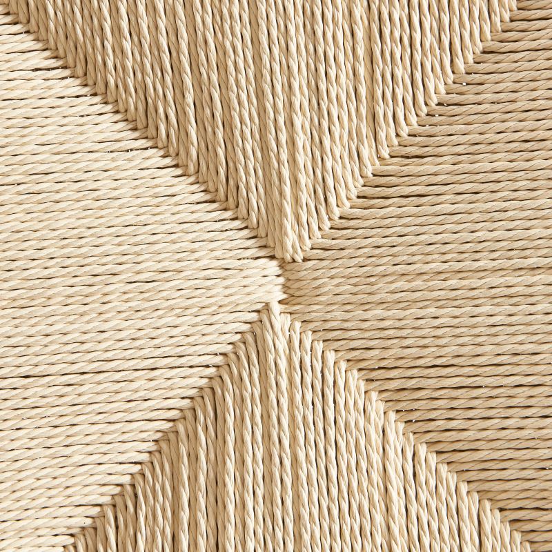 Lot de 2 chaises MARTIE chêne massif et corde