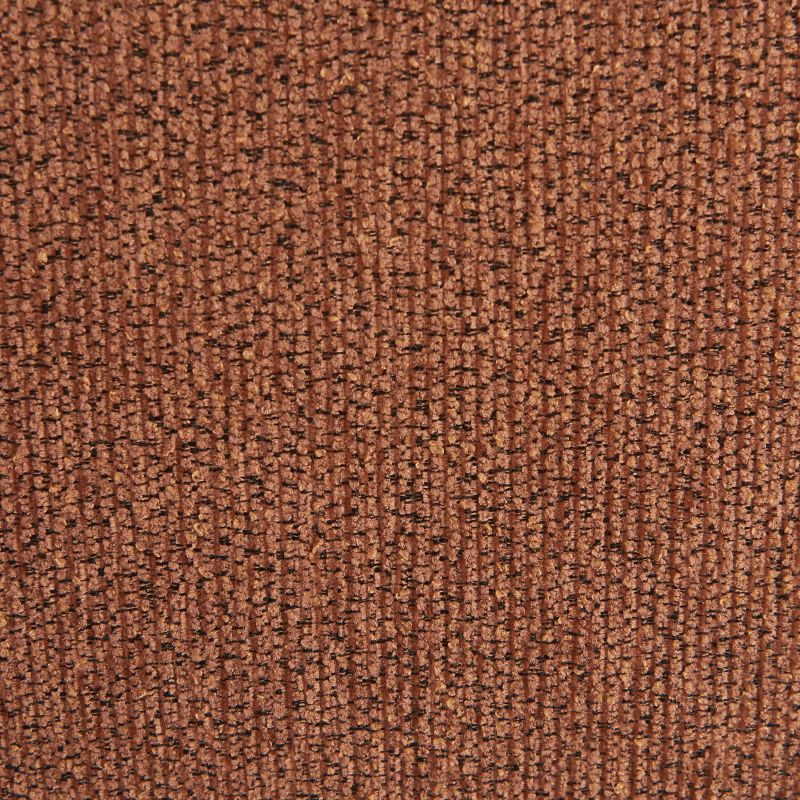 Canapé SUNNY 3 places tissu tweed terracotta
