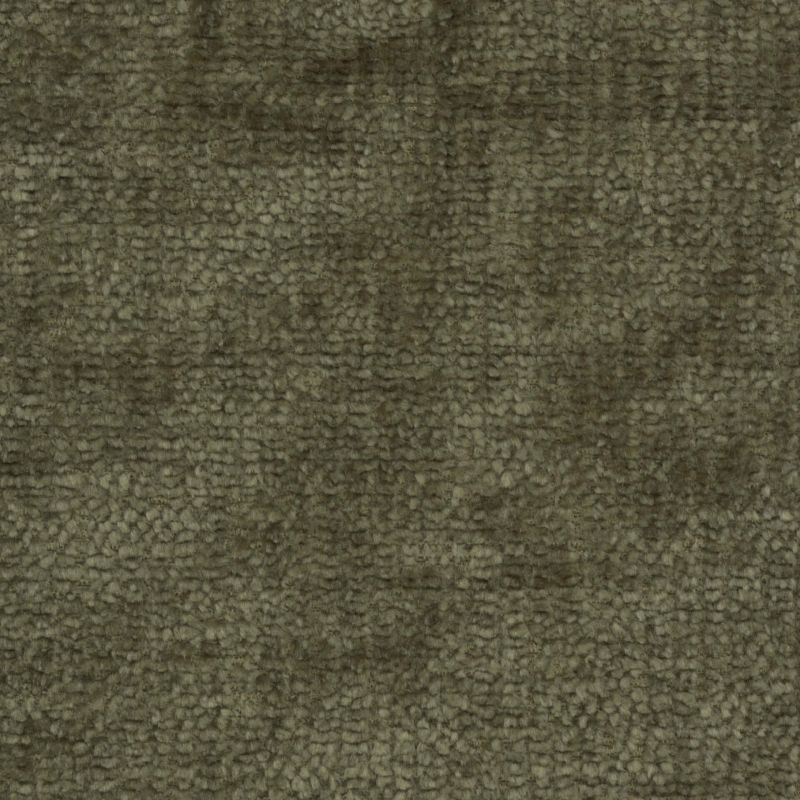 Canapé d'angle gauche convertible CARLOTTA 4 places tissu chenille vert kaki