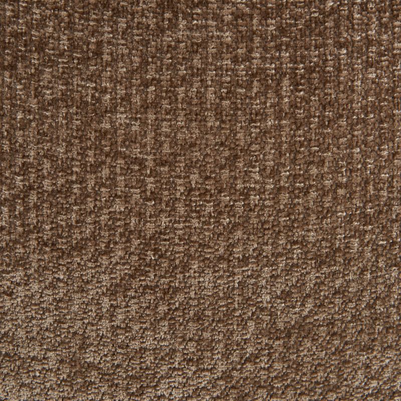 Canapé ALISTAIR 3 places tissu chenille marron