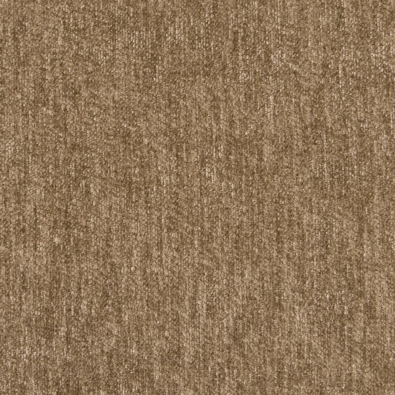 Canapé d'angle convertible et réversible GAVI 4 places tissu marron