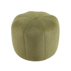 Pouf ASSA tissu kaki