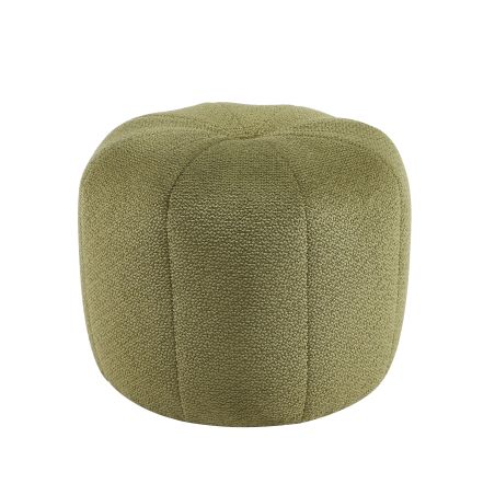 Pouf ASSA tissu kaki