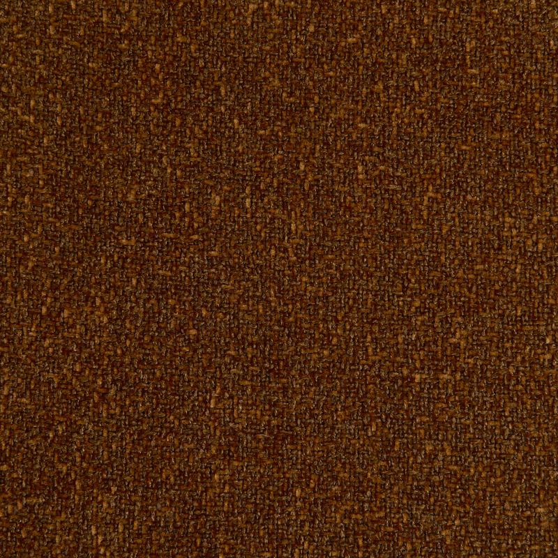 Canapé KURLY 3 places tissu chenille tramé marron