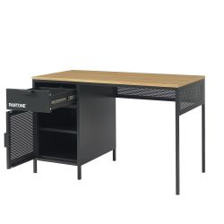 Bureau PANTONE métal gris anthracite 120cm